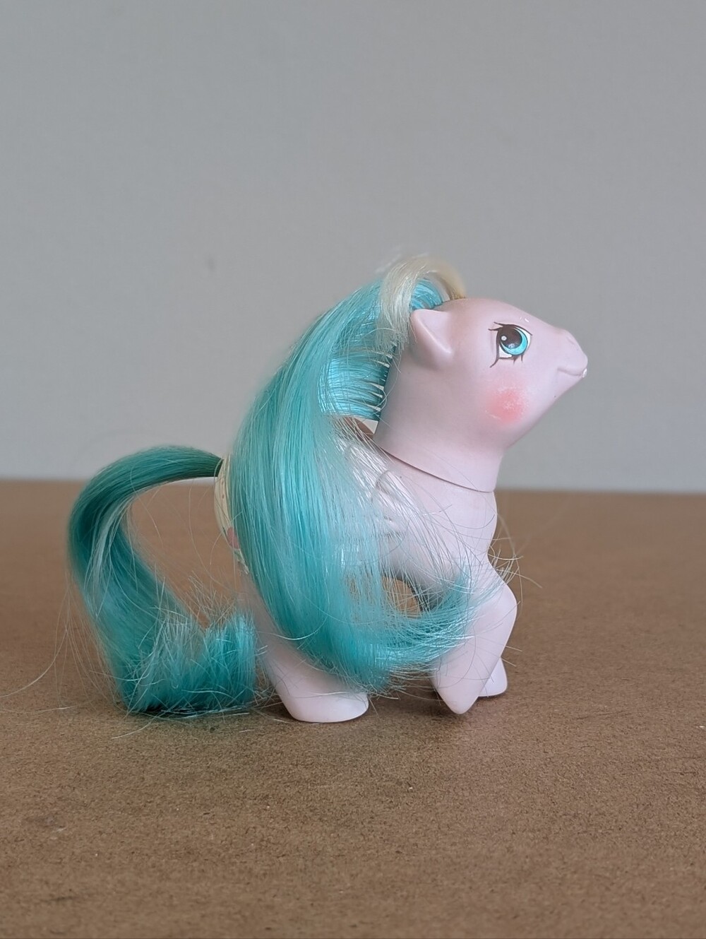 Vintage 1987 G1 MLP Baby Fancy Pants "Dots 'n Hearts" First Tooth Pegasus - Picture 3 of 9